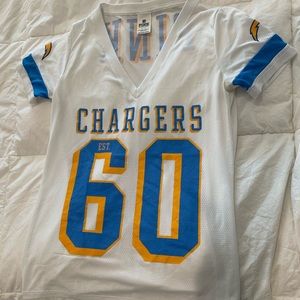Victoria’s Secret PINK. Chargers Jersey⚡️